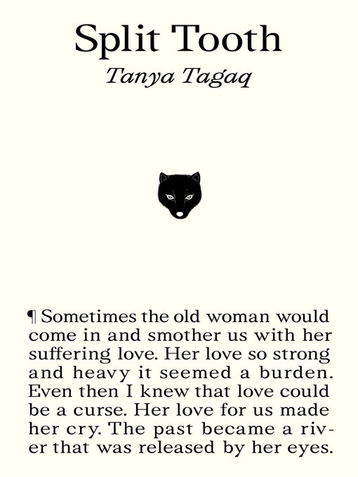 Title details for Split Tooth by Tanya Tagaq - Available